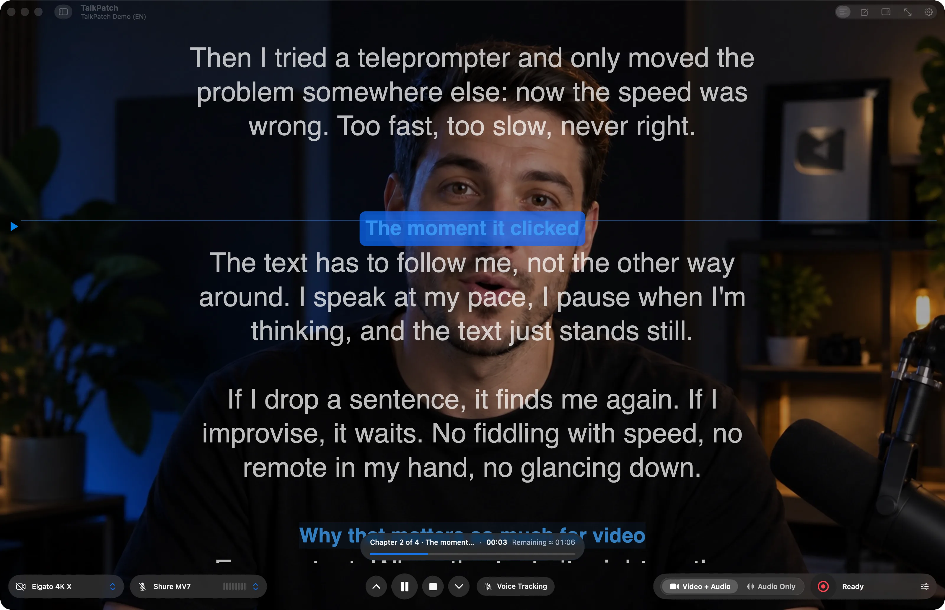 Text on the camera image.